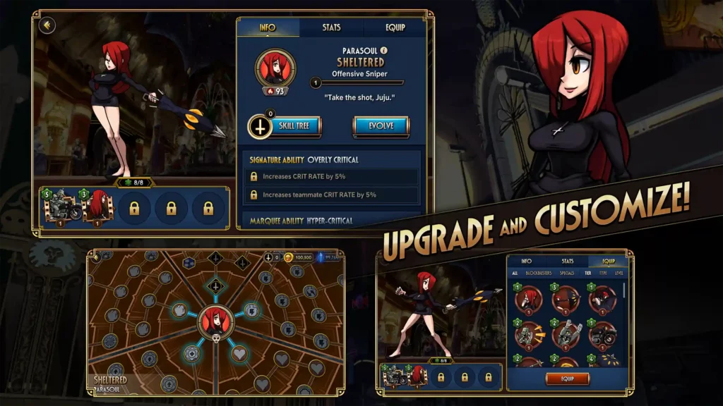 Skullgirls Mod Apk Unlimited Gems